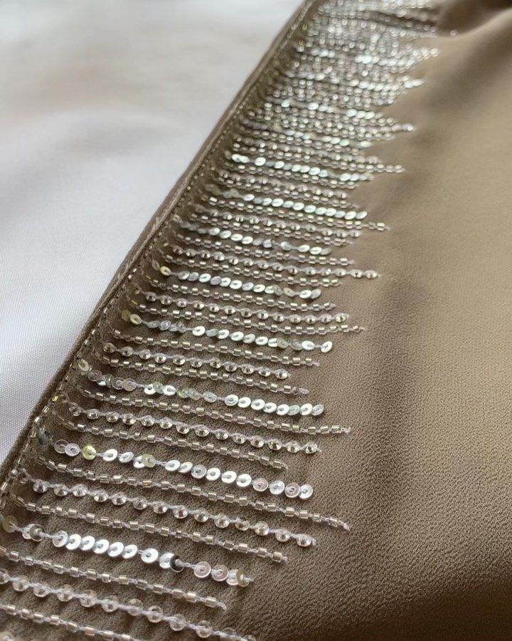 Cutdana Work hand embroidery service India - custom bridal and designer work by KarigariHub artisan