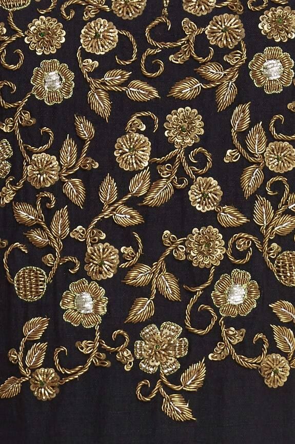 Dabka Work hand embroidery service India - custom bridal and designer work by KarigariHub artisan