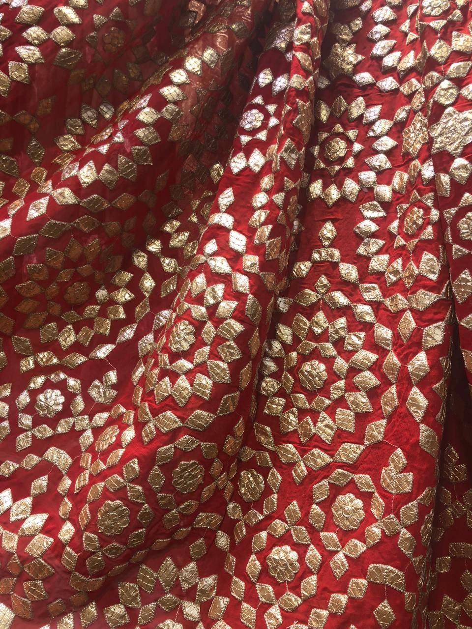 Gota Patti Vine - handcrafted Indian embroidery by KarigariHub artisan