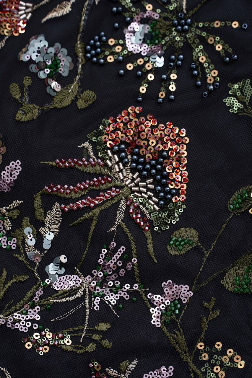 Sequin Work hand embroidery service India - custom orders by master artisans