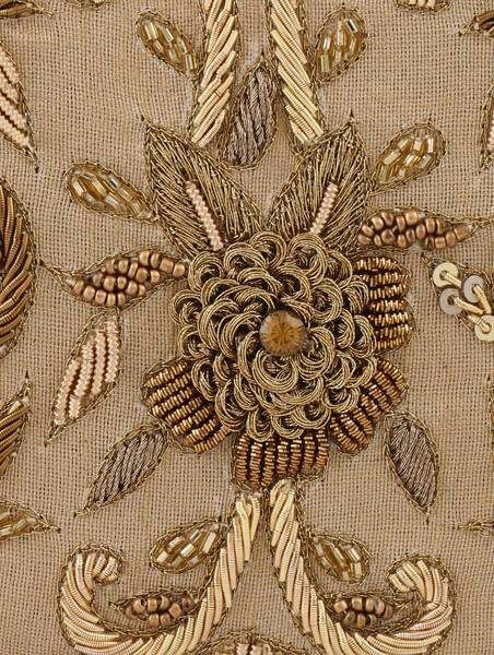 Tilla Work hand embroidery service India - custom bridal and designer work by KarigariHub artisan